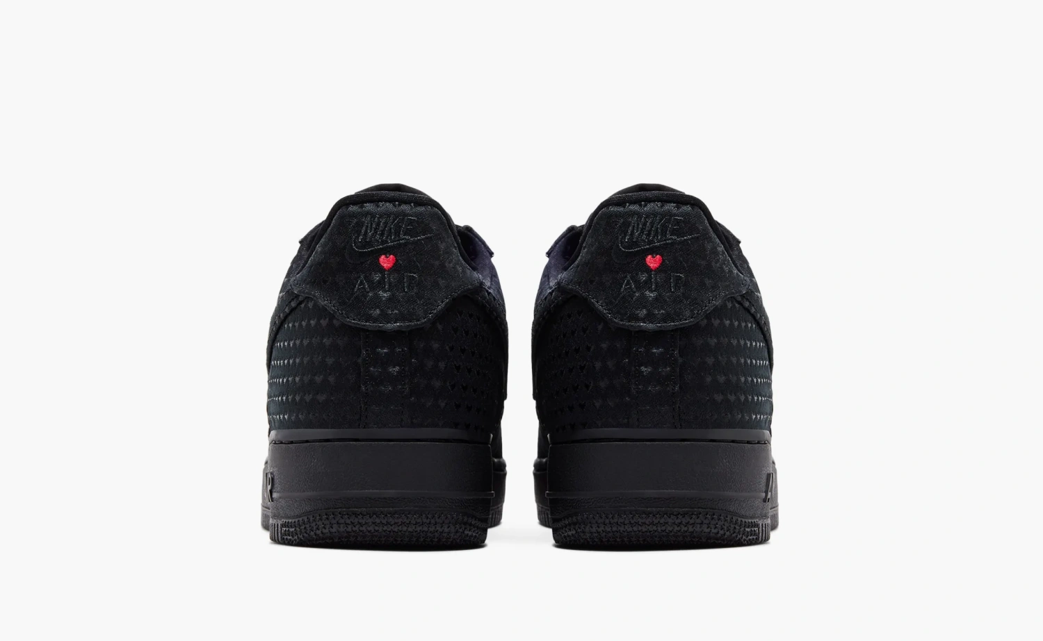 Nike Air Force 1 Low Valentine's Day Triple Black 2026 