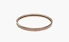 Hermès Enamel Bangles Unisex Rose Gold