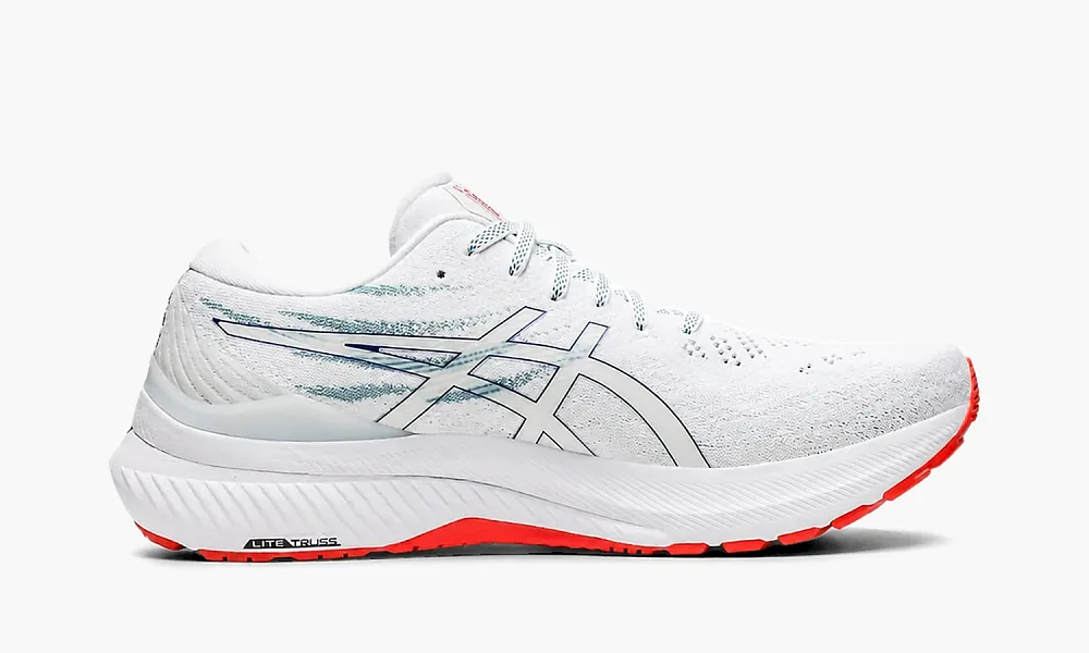 Asics Gel-Kayano 29 White Deep Ocean