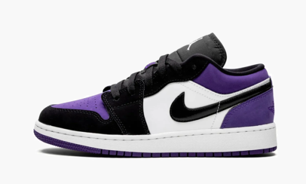 Air Jordan 1 Low GS Court Purple 