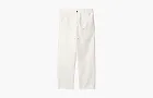 Carhartt WIP Double Knee Work Pants White