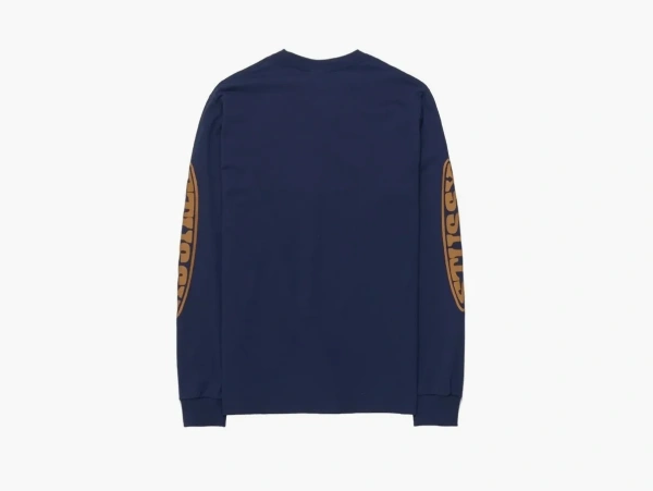 Stussy Pill L/S Tee  Navy 