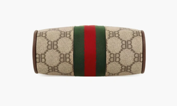 Gucci X Balenciaga The Hacker Project Shoulder Zip Bag Beige 