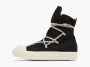 Rick Owens Lido DRKSHDW Hexa High Black Milk 