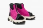 Timberland Adley Way Peep Toe Boot Sandals WMNS "Very Berry" 