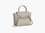 фото Celine Pico Grained Calfskin Leather Belt Bag Light Taupe "Grey" (Celine)-194263ZVA 18LT