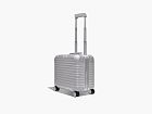 Rimowa Original Compact Convertible Wheeled Briefcase in Aluminium Silver (29 L)