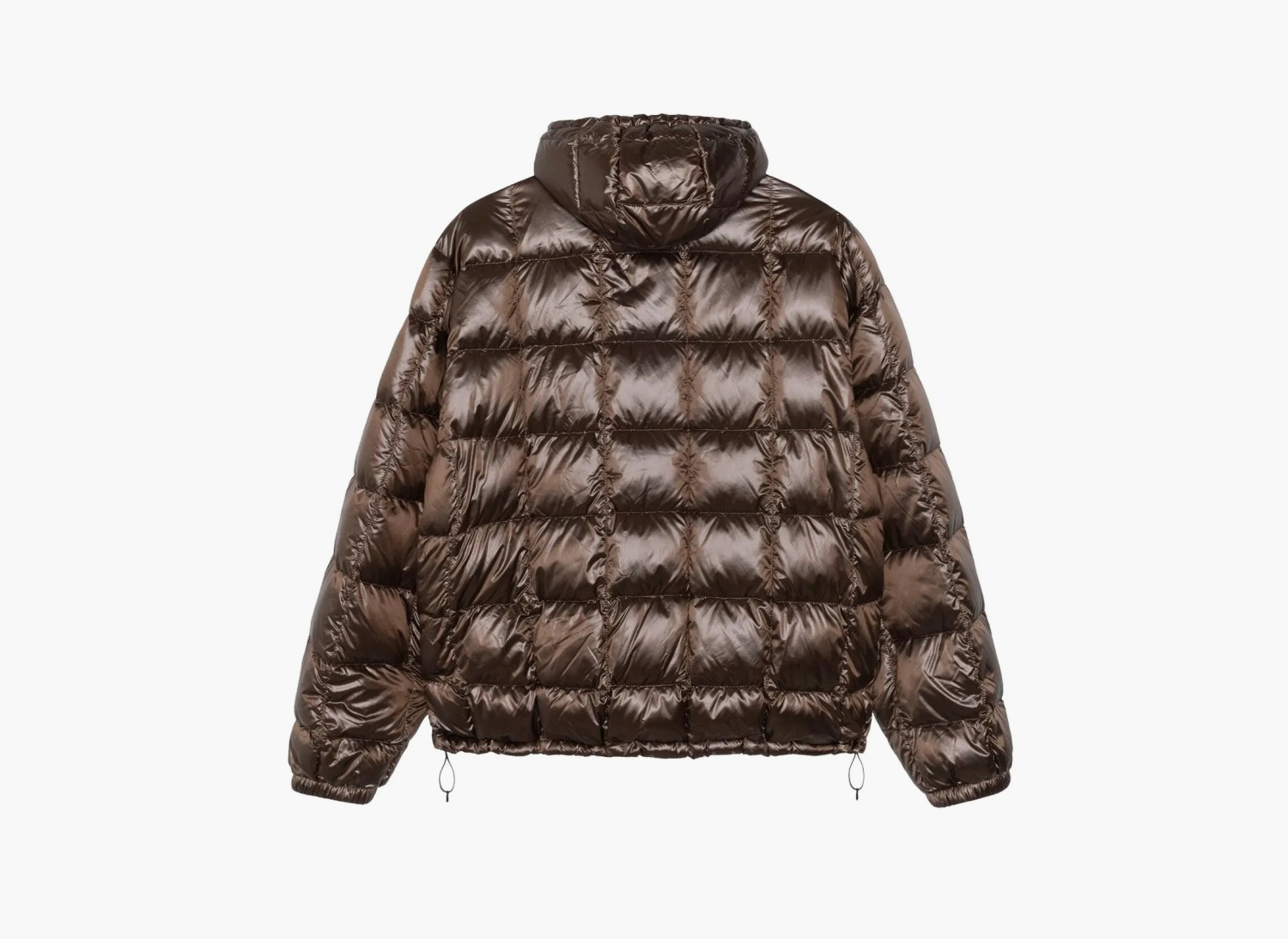 Stussy Midweight Hooded Puffer "Brown" 