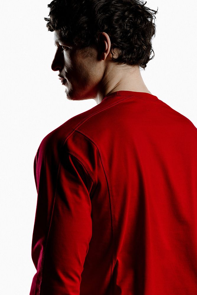 WYSION LONG CARMINE RED
