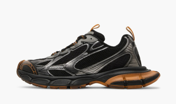 Balenciaga 3XL Sneaker Worn-Out - Black Orange 