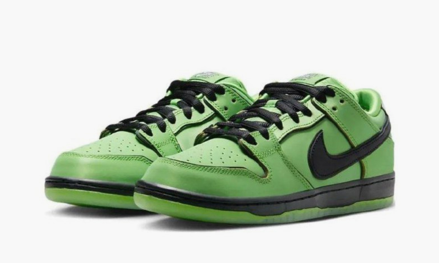 фото Nike Dunk Low "The Powerpuff Girls Buttercup" (Nike Dunk Low)-FZ8319-300