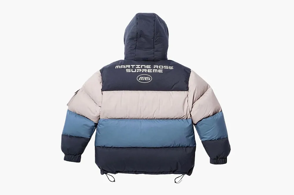 Supreme x Martine Rose Down Puffer Jacket Multicolor