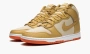 Nike Dunk High "Gold Canvas" 