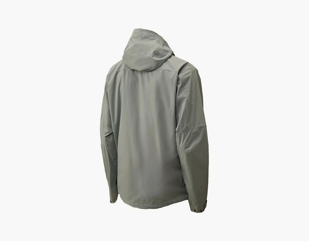 C.P. Company Pro-Tek Hooded Lens Jacket Silver Blue
