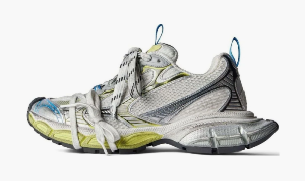 Balenciaga 3XL Sneaker WMNS White Yellow Blue Mesh 