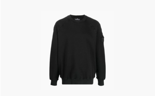 Stone Island Shadow Project Cotton Fleeve Crewneck Sweatshirt "Black" 