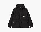 Carhartt WIP Hooded Utility Cargo Jacket Black