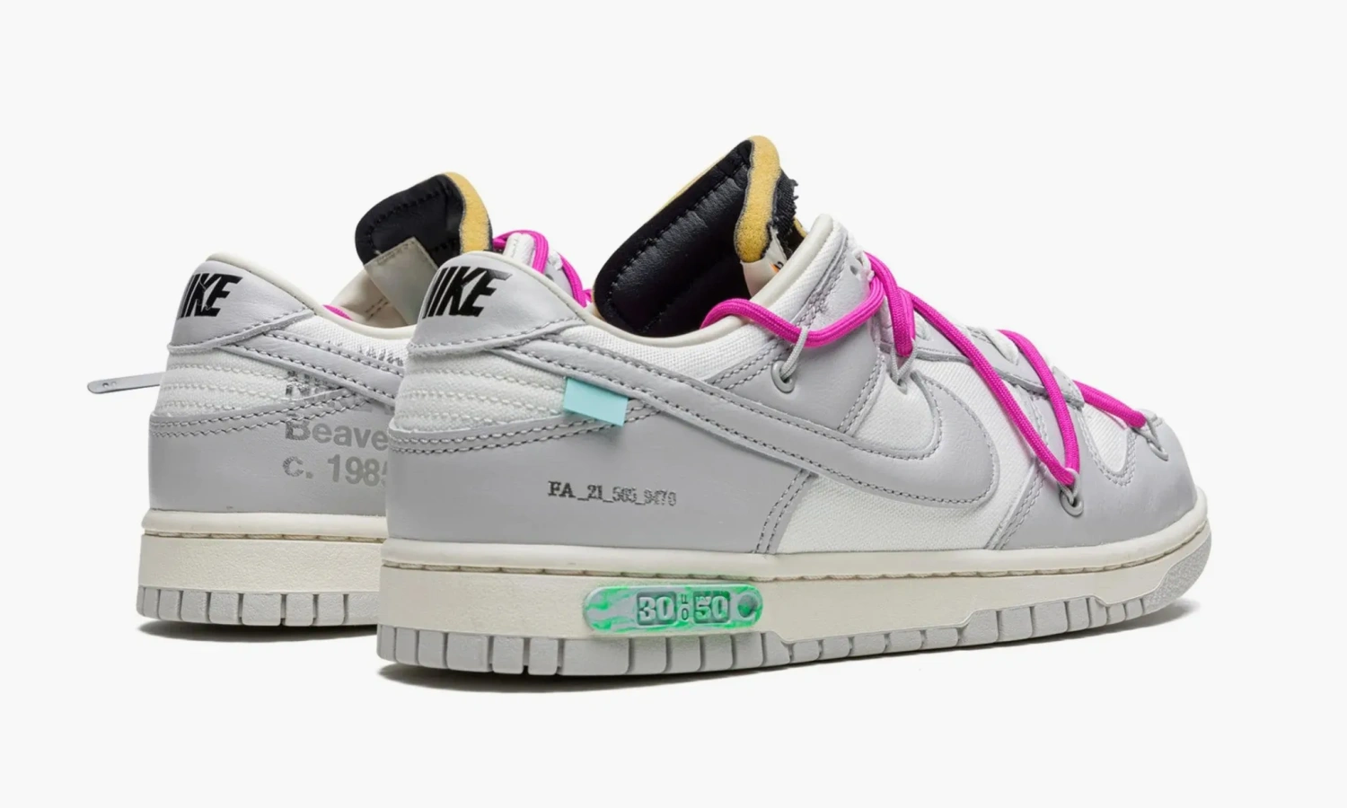Nike Dunk Low Off-white Lot 30 