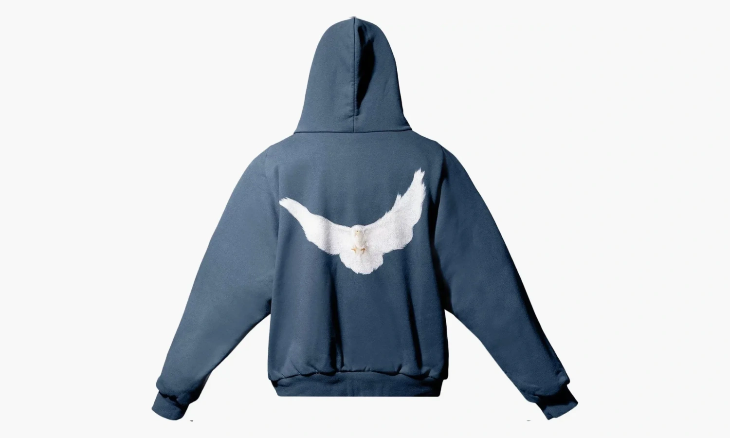 Yeezy X GAP X Balenciaga Dove Shrunken Hoodie Dark Blue 