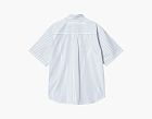 Carhartt WIP Striped Short Sleeve Shirt Blue
