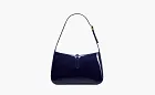 Saint Laurent Le 5 A 7 Bag In Patent Leather Midnight Blue
