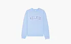 Sporty & Rich Wellness Cotton Sweatshirt Blue