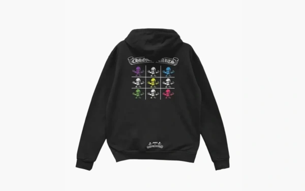 Chrome Hearts Foti Tic Tac Toe Hoodie Black 
