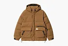 Carhartt WIP Munro Puffer Jacket Hamilton Brown    