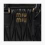 Miu Miu Arcadie matelassé nappa leather mini-bag "Black" 