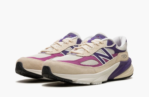 New Balance 990v6 x Teddy Santis Made in USA Macadamia Nut Magenta