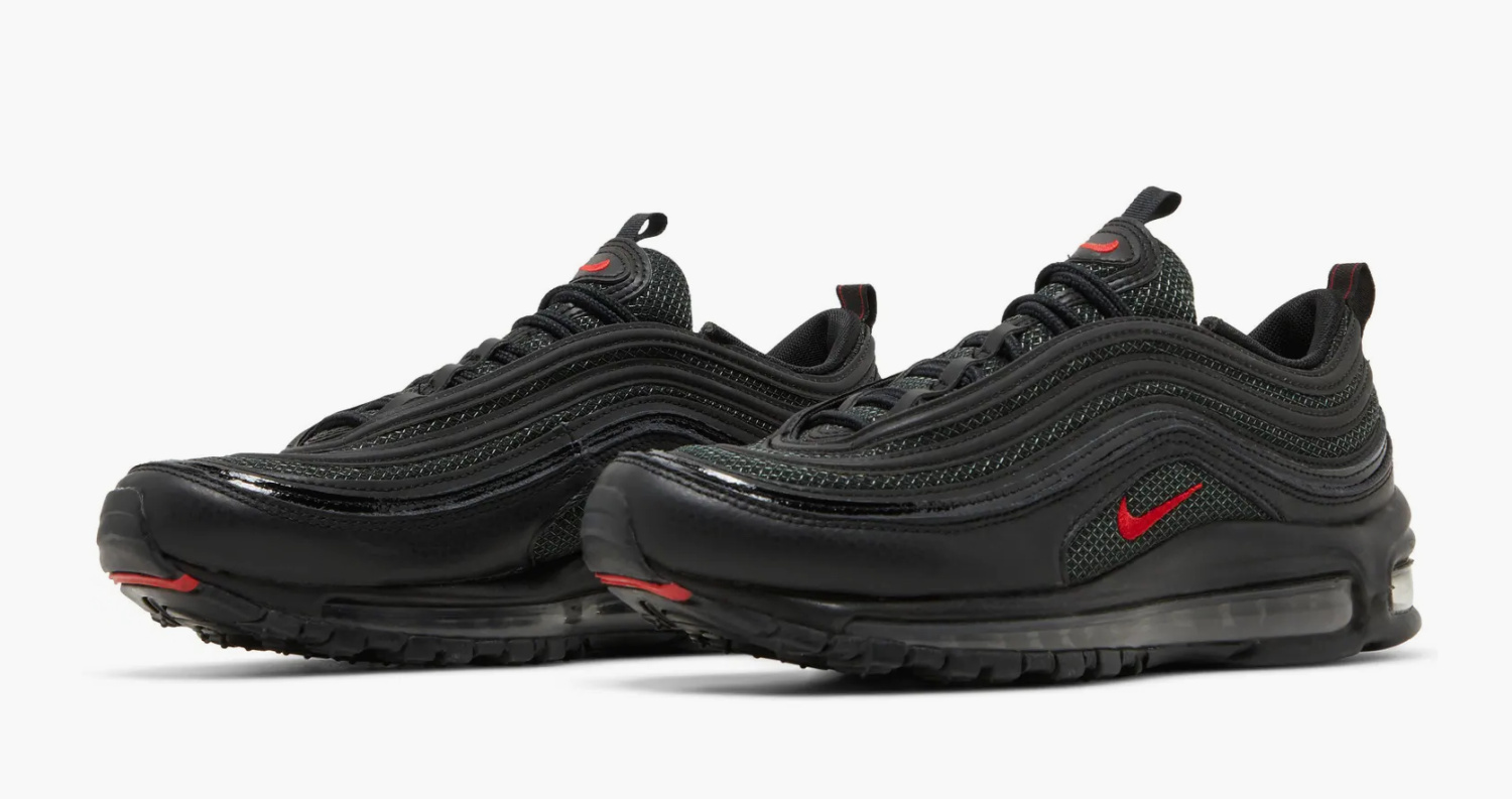Nike Air Max 97 Black University Red 