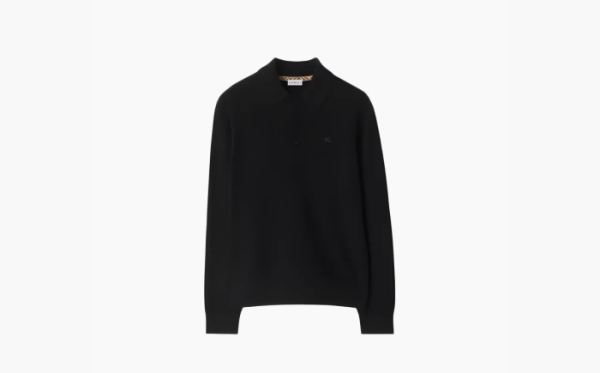 Burberry Polo Shirts for Men Black 