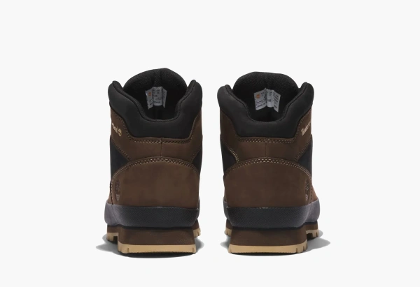 Timberland Euro Hiker Mid Boot Dark Brown Nubuck 