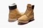 Timberland 6 Inch Fur Lined "Wheat" 