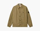 Stone Island Double-Coated Cotton Ripstop Overshirt Military Green