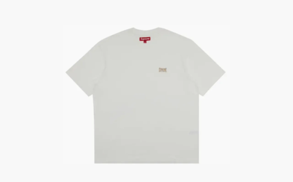Supreme Warm Up Washed Short-Sleeve Top White 