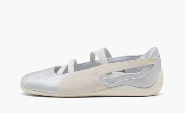 Puma Speedcat Ballet Satin WMNS Silver Mist Warm White 