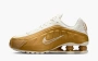 Nike Shox R4 WMNS Metallic Gold 