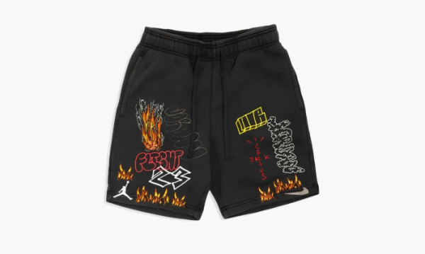 Air Jordan X Travis Scott Shorts Black 