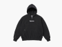 Supreme x MM6 Maison Margiela Box Zip Up Hooded Sweatshirt Black 