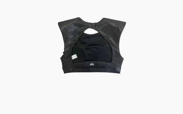 Alo Yoga Super Shine Flash Bra Black  Alo Yoga Super Shine Flash Bra Black