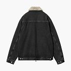 Carhartt WIP Detroit Fur Collar Jacket Washed Black