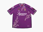 Supreme Floral Soccer Jersey Purple
