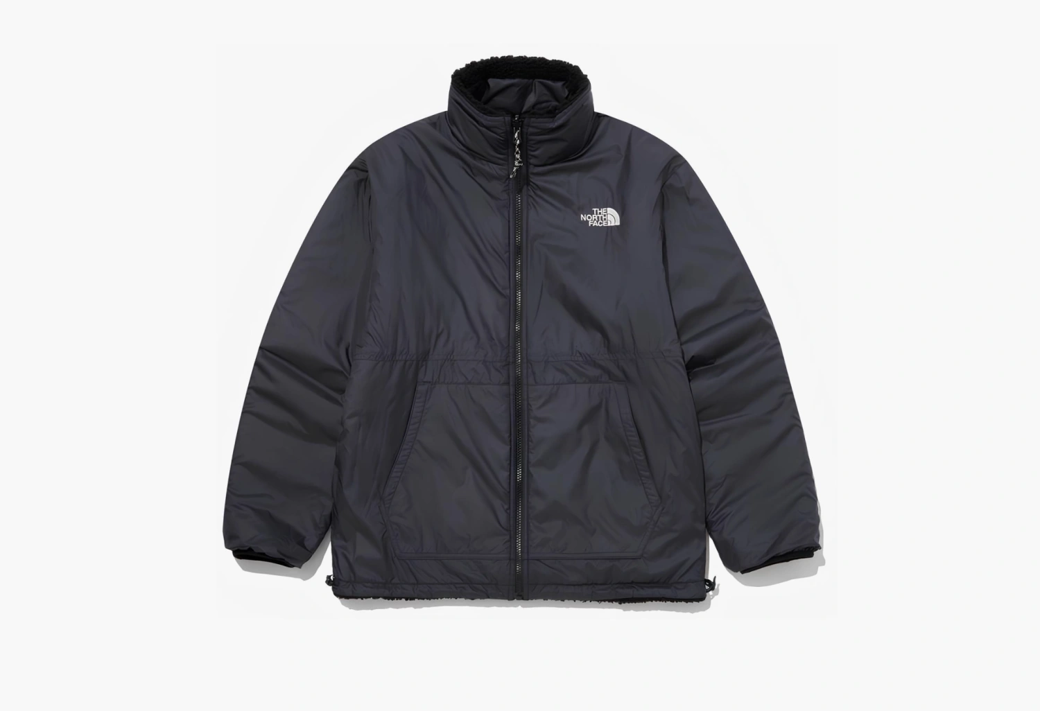 The North Face Reversible Fleece Jacket Black  The North Face Reversible Fleece Jacket Black