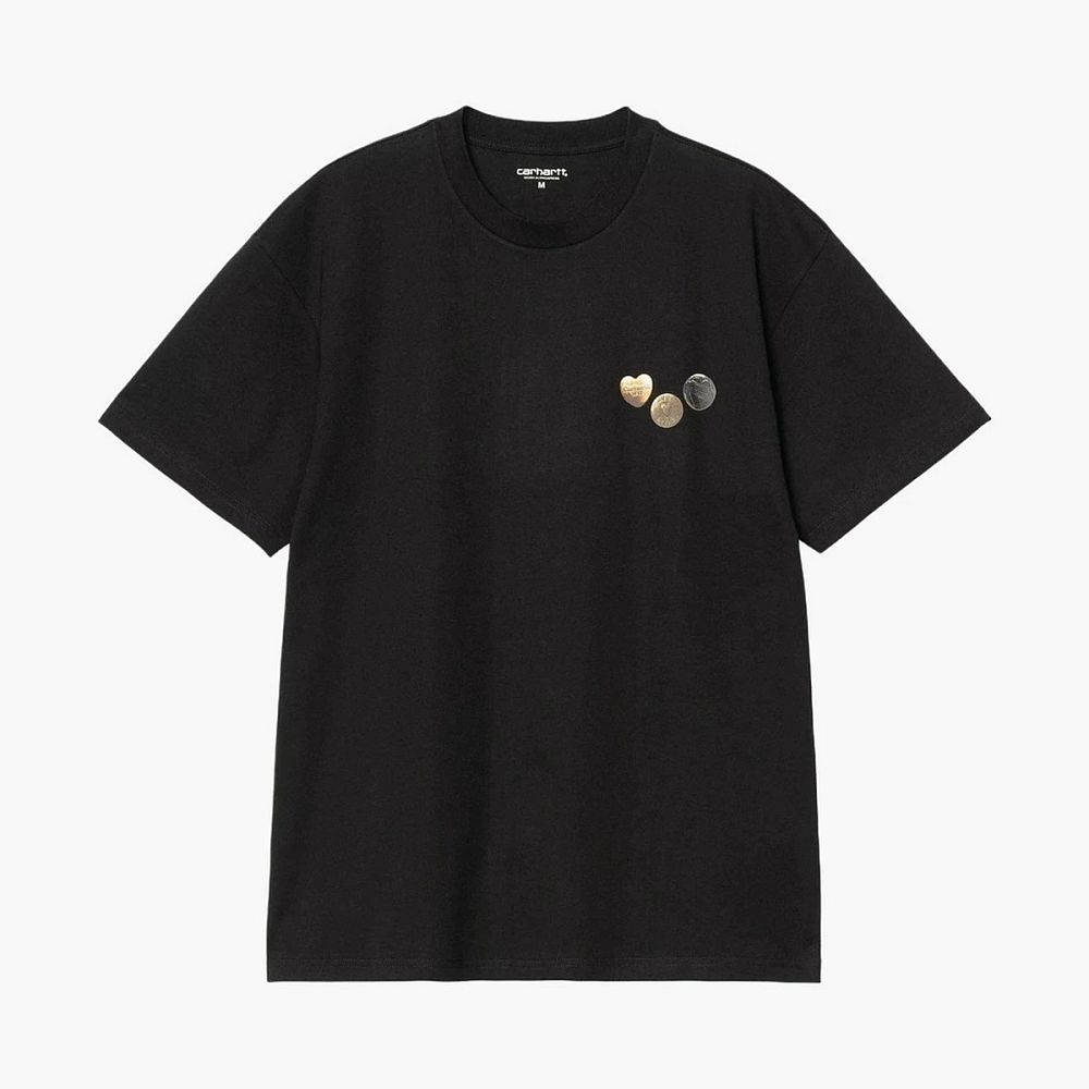 Carhartt WIP Button Work In Progress T-Shirt Black