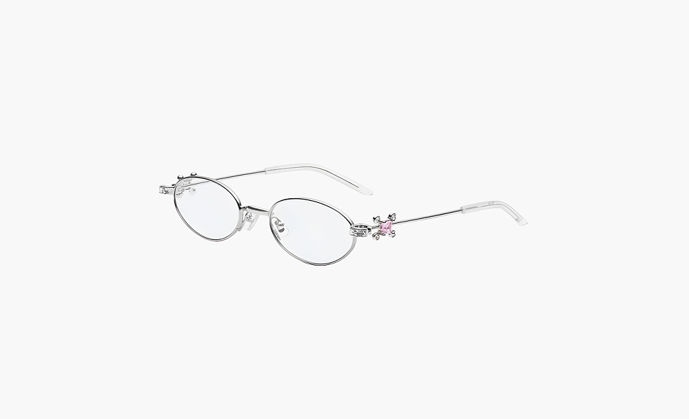 Gentle Monster On Ring 02 Sunglasses Silver/Clear