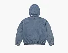 Supreme Hooded Utility Jacket Denim