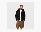 Carhartt WIP Hooded American Script Zip Jacket Black