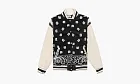 RHUDE Bandana Bomber Jacket Black White