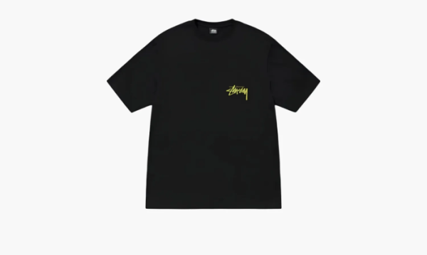 Stussy Ss24 T-shirt Yellow Black 